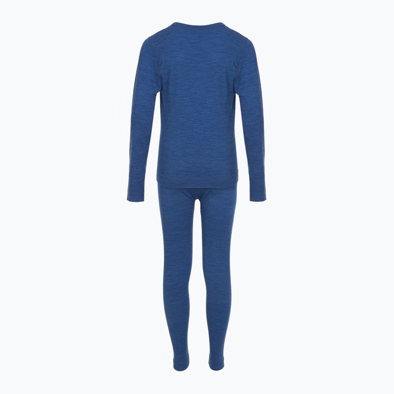 Vaikiškas termo apatinių rinkinys Viking Flam light blue 2
