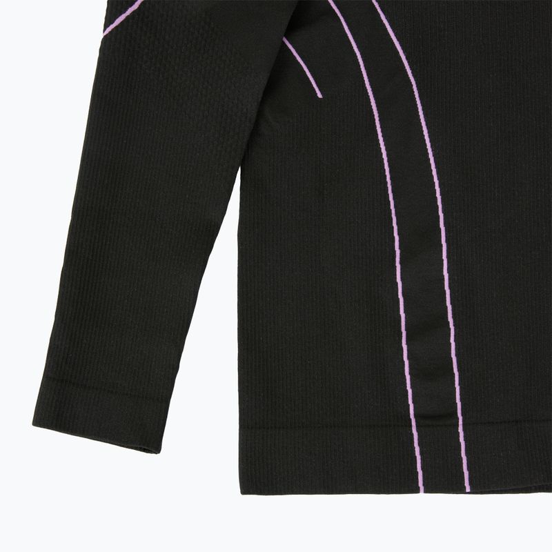 Moteriški termoaktyvūs marškinėliai Viking Etna 2.0 black/purple 3