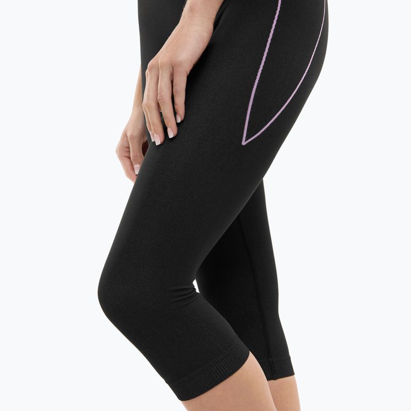 Moteriškos termo kelnės Viking Etna 2.0 3/4 black/purple 6