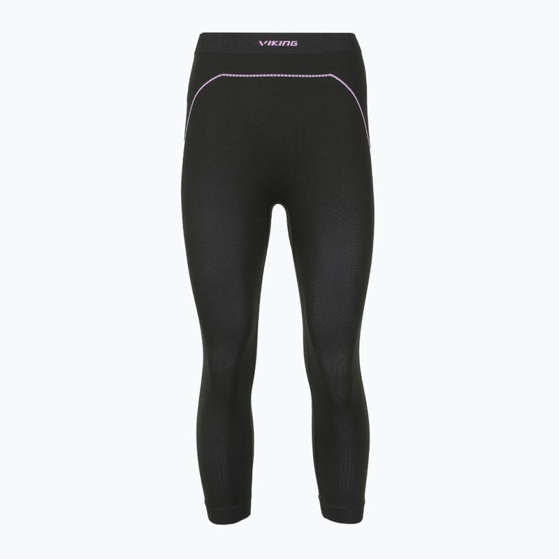 Moteriškos termo kelnės Viking Etna 2.0 3/4 black/purple 7