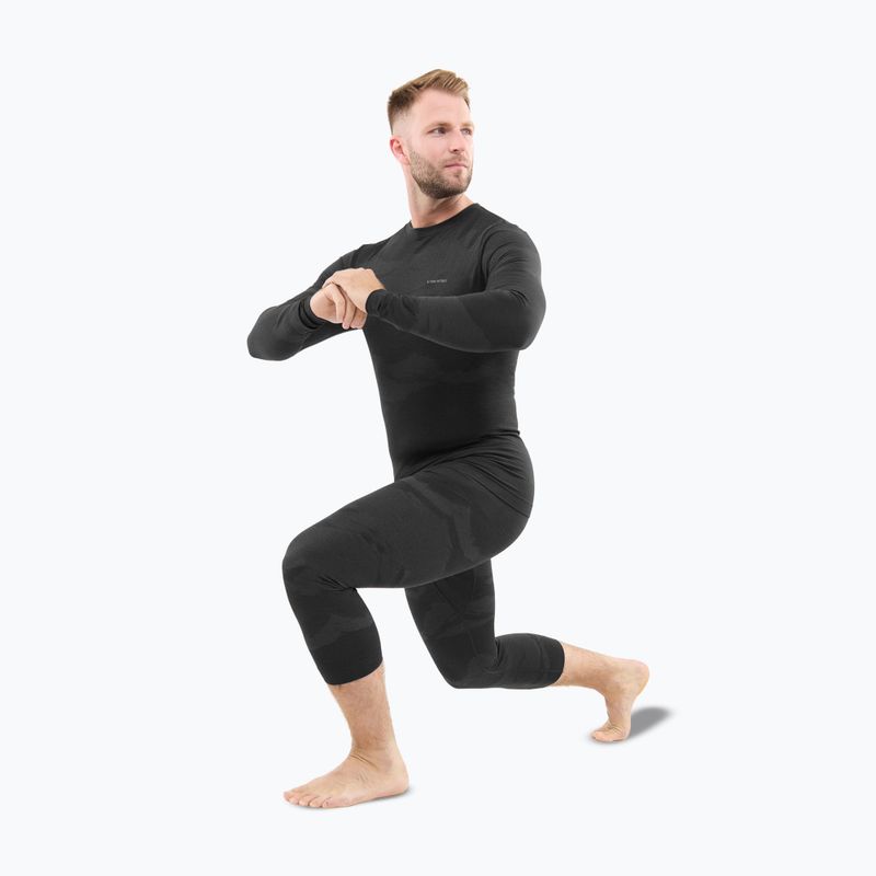 Vyriškas termo apatinių rinkinys Viking Gasher 3/4 black 3