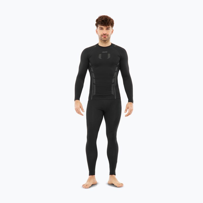 Vyriškos termo kelnės Viking Eiger 2.0 black/grey 2