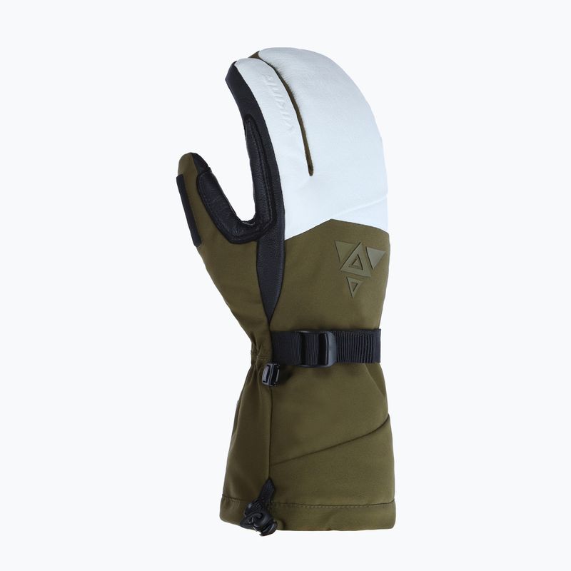 Slidinėjimo pirštinės Viking Norvik Pro Lobster Freeride olive/white 2