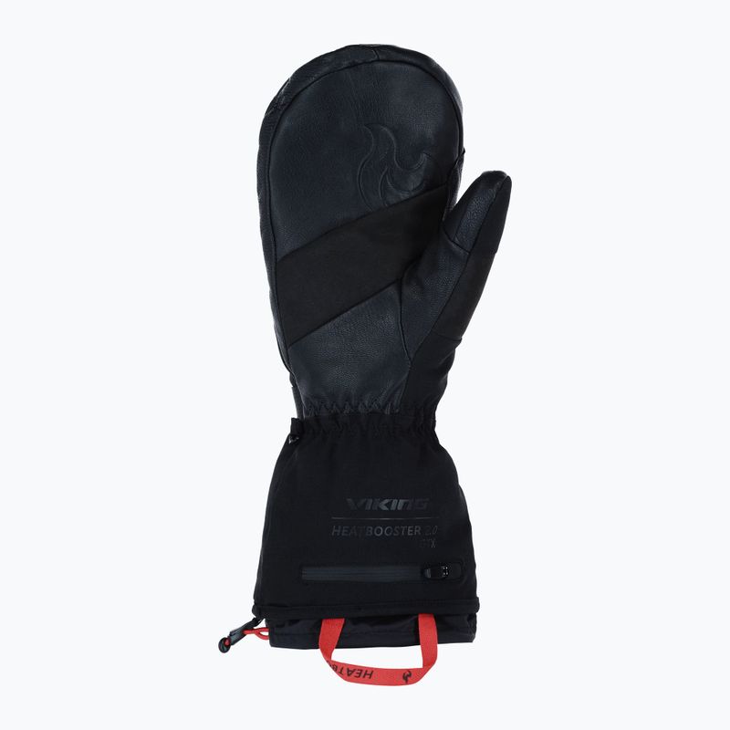 Slidinėjimo pirštinės Viking Heatbooster 2.0 Gore-Tex Mitten black 3