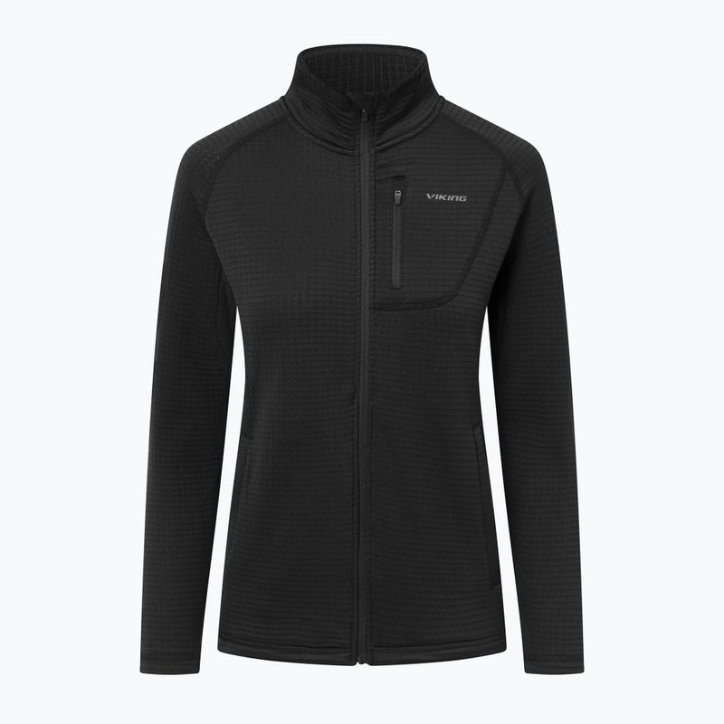 Moteriškas žygio džemperis Viking Admont Full Zip black 7