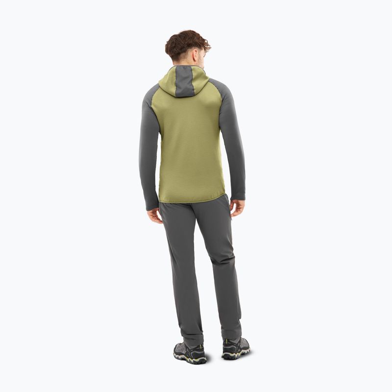 Vyriškas žygio džemperis Viking Birger Hoodie olive/dark grey 2