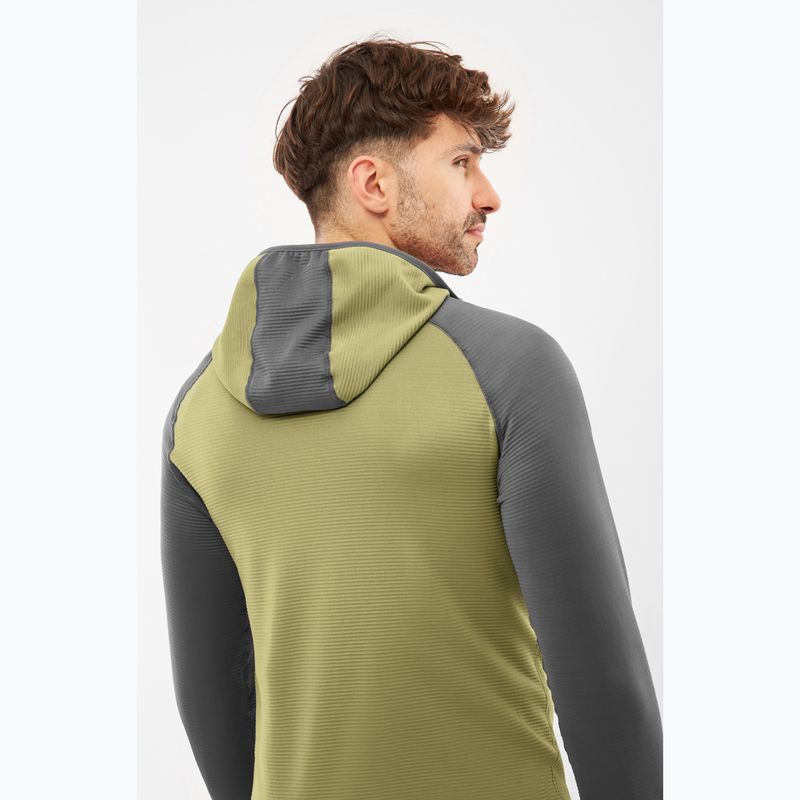 Vyriškas žygio džemperis Viking Birger Hoodie olive/dark grey 5