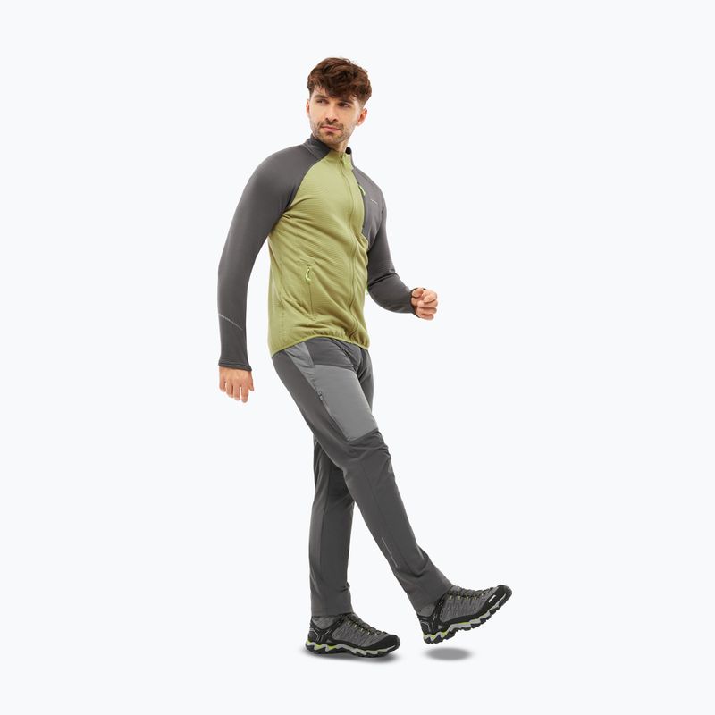 Vyriškas žygio džemperis Viking Birger olive/dark grey 2