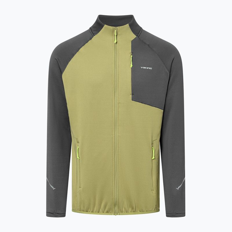 Vyriškas žygio džemperis Viking Birger olive/dark grey 7