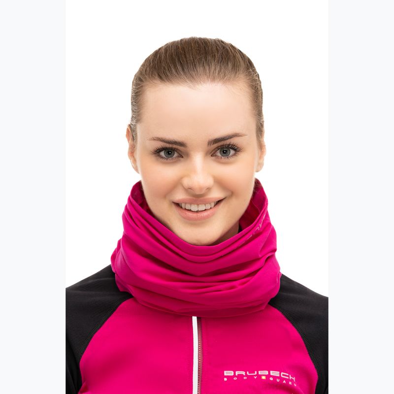 Daugiafunkcinė skara Brubeck KM1035 Athletic fuksija 2