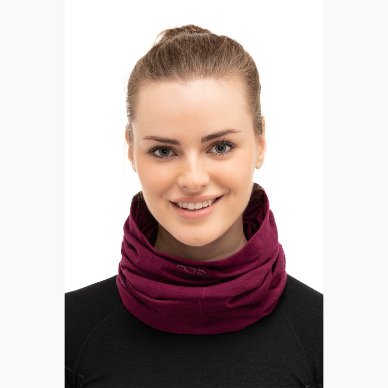 Kaklaskarė Brubeck Merino Wool plum 3