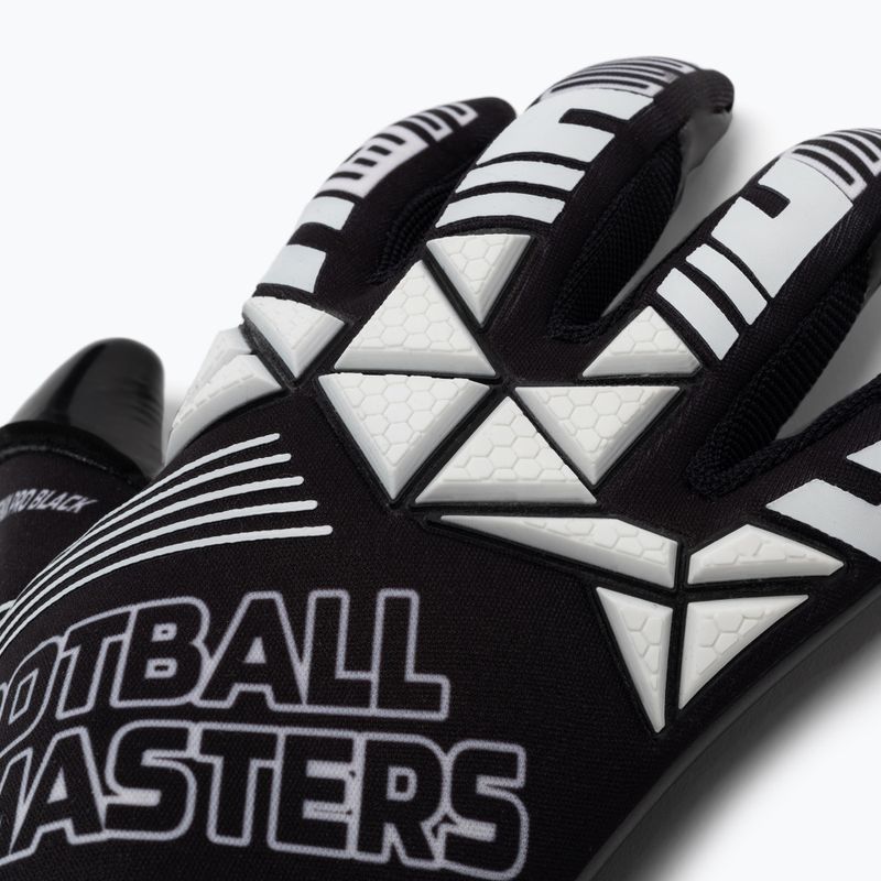 Football Masters Fenix Pro vartininko pirštinės juodos 1173-4 3