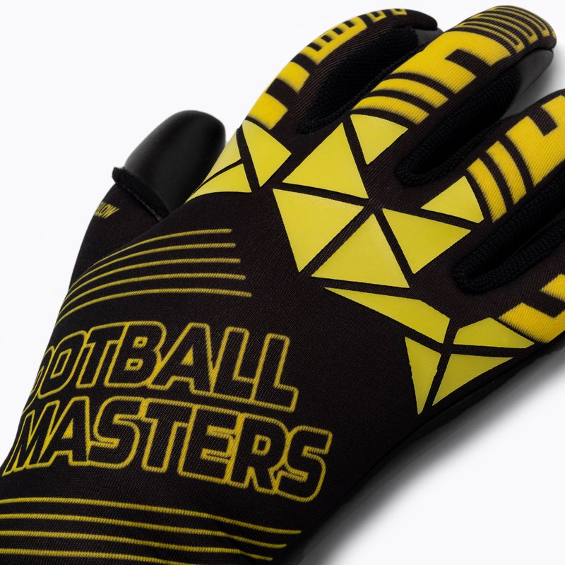 Football Masters Fenix geltonos vaikiškos vartininko pirštinės 1180-1 3