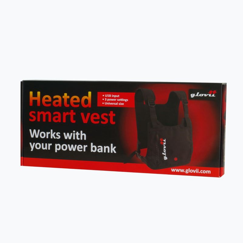 Šildoma liemenė Glovii GV1 juoda 8