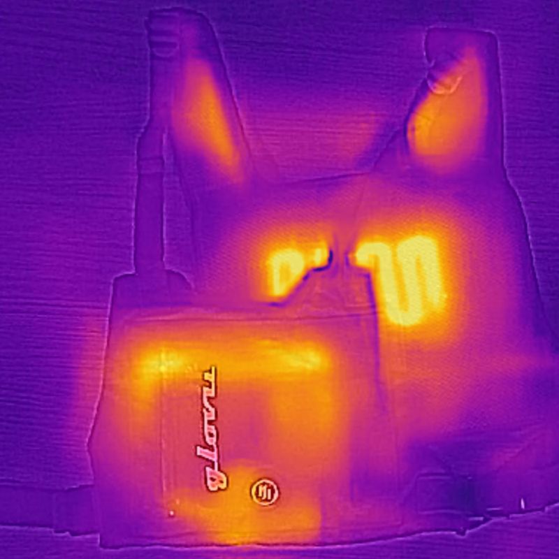Šildoma liemenė Glovii GV1 juoda 10