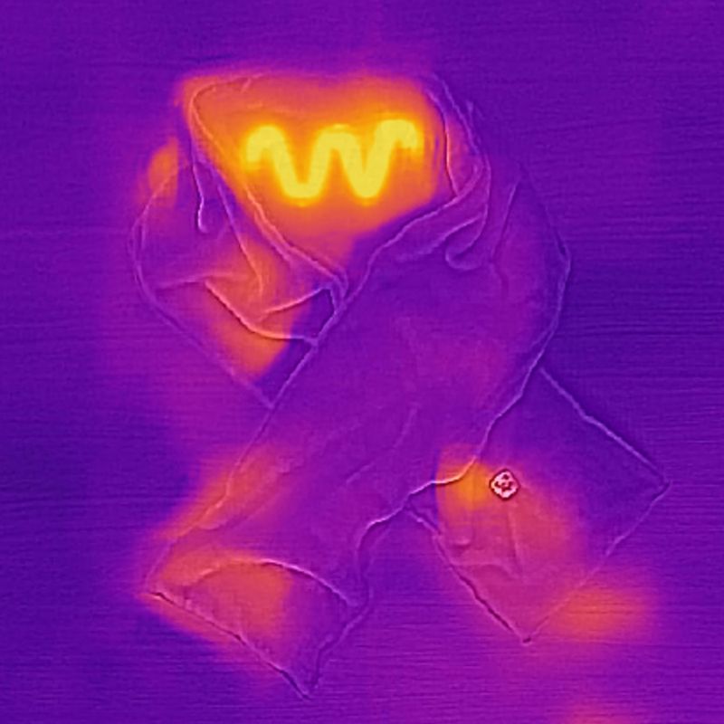 Šildomas šalikas Glovii GA1B juodas 11