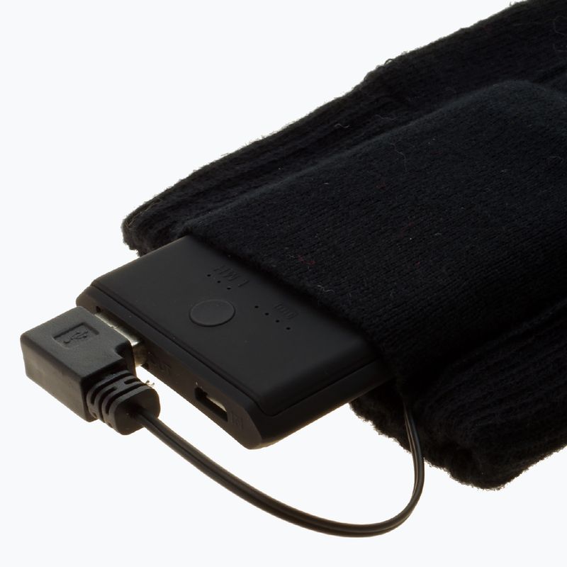 Šildomos kojinės su nuotolinio valdymo pulteliu Glovii GQ2 juodos 6