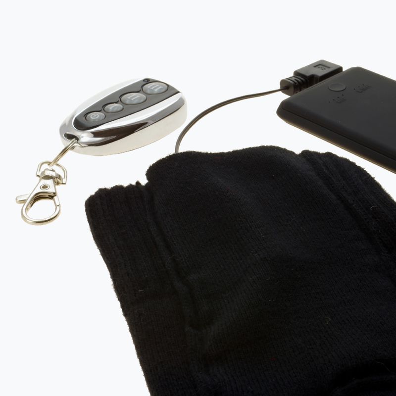 Šildomos kojinės su nuotolinio valdymo pulteliu Glovii GQ2 juodos 7