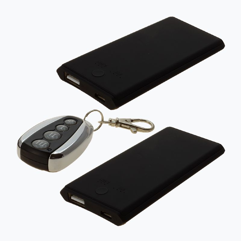 Šildomos kojinės su nuotolinio valdymo pulteliu Glovii GQ2 juodos 8