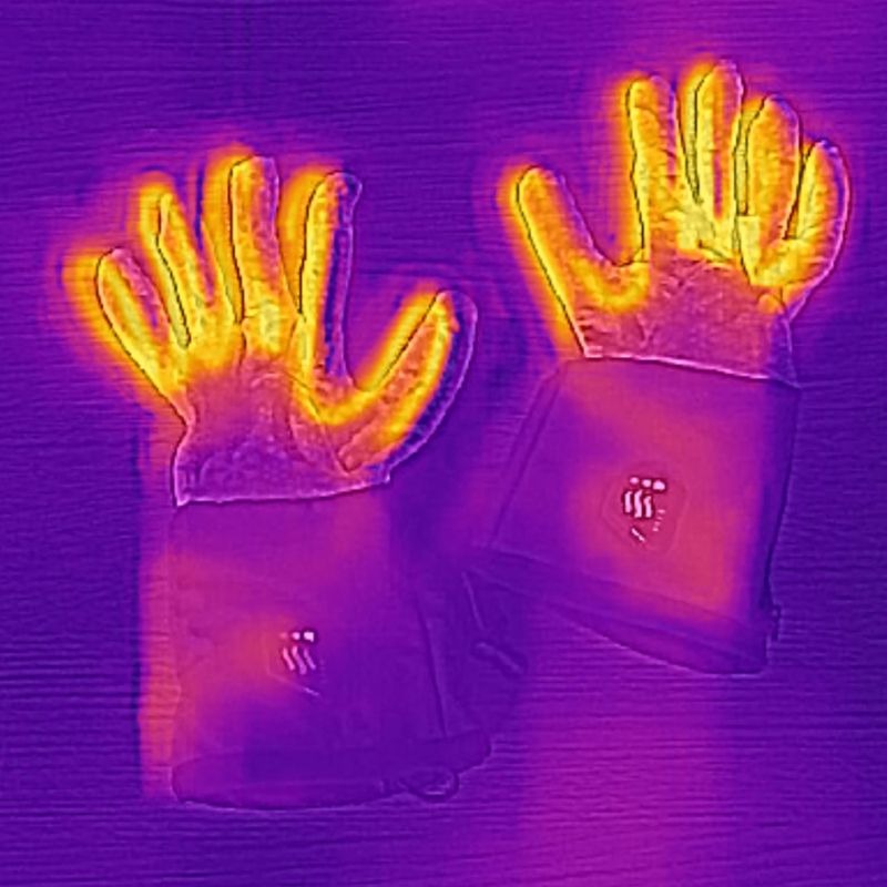 Šildomos pirštinės Glovii GEG pilkos 13