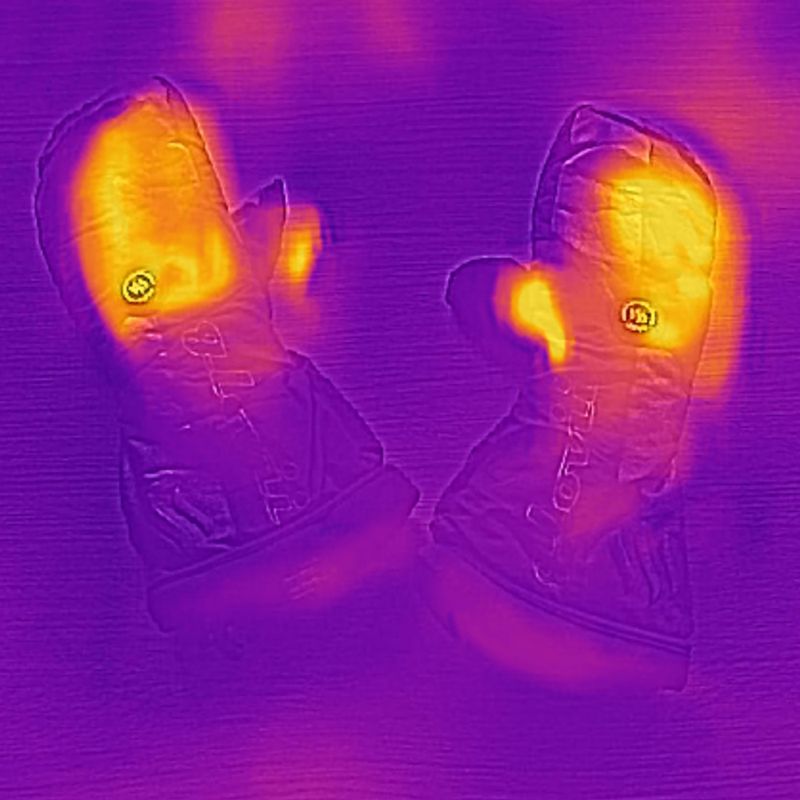 Šildomos pirštinės Glovii GZ1 juodos 12