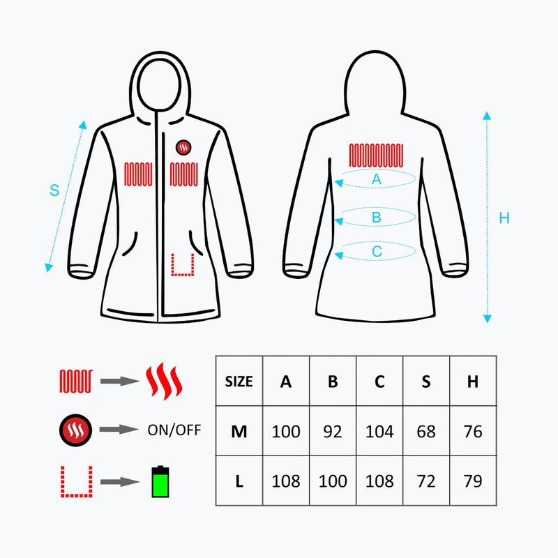 Moteriška pašiltinta striukė Glovii GTFB pilka 10