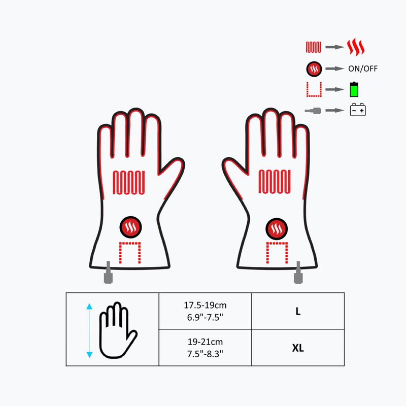 Šildomos pirštinės Glovii GDB juodos 11
