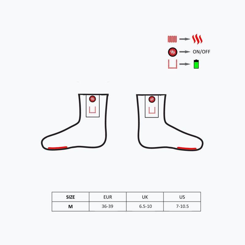 Šildomos šlepetės Glovii GQ7 smėlio spalvos 9
