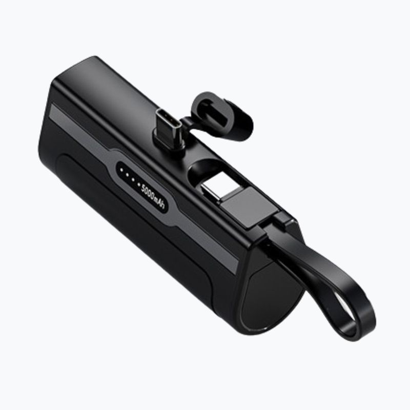 Nešiojamas įkroviklis PowerNeed EP50 5000mAh juodas 4