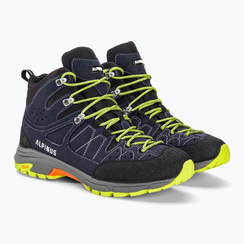 Vyriški trekingo batai Alpinus Tromso High Tactical tamsiai mėlyni 4