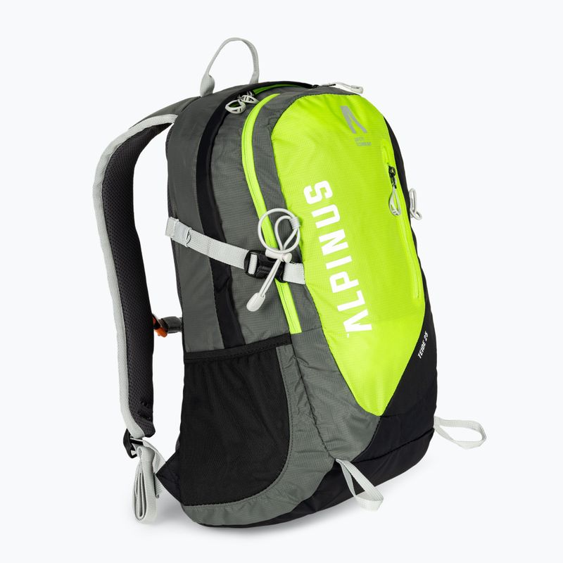 Alpinus Teide 25 l turistinė kuprinė black/lime 2