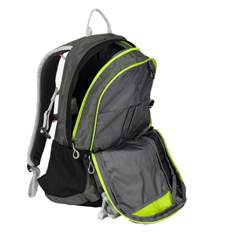 Alpinus Teide 25 l turistinė kuprinė black/lime 4