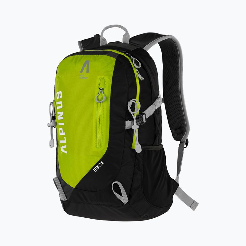 Alpinus Teide 25 l turistinė kuprinė black/lime 5