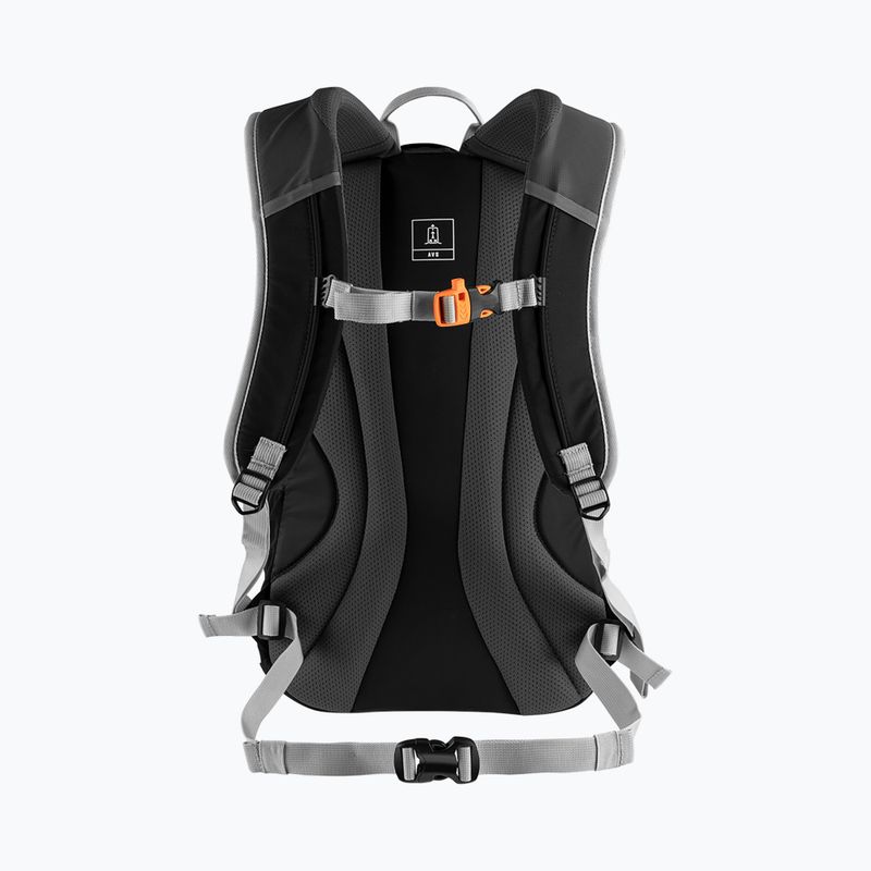 Alpinus Teide 25 l turistinė kuprinė black/lime 6