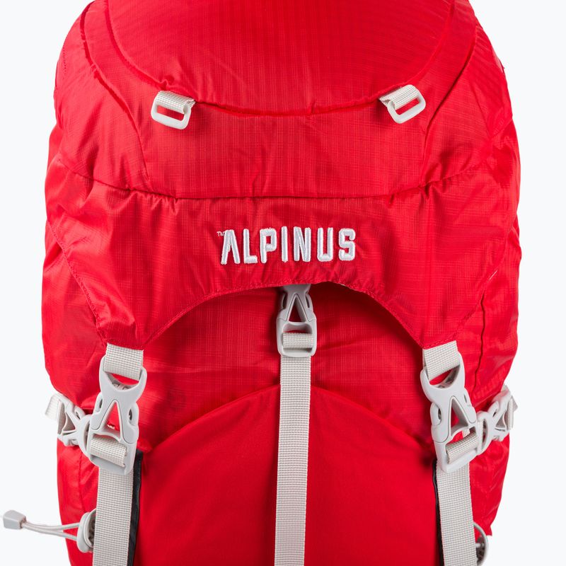 Alpinus Woodpecker trekingo kuprinė 70 l raudona 4