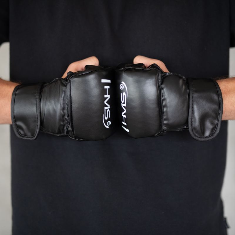 Elektroninis treniruočių skydas + pirštinės HMS TB03 black 15