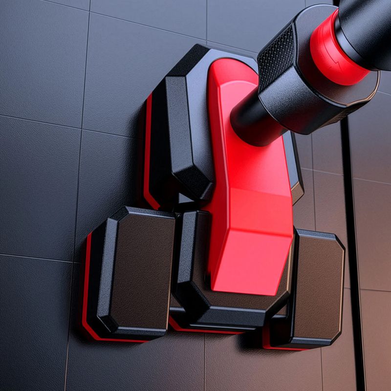 Prisitraukimų skersinis HMS DD300 black/red 7