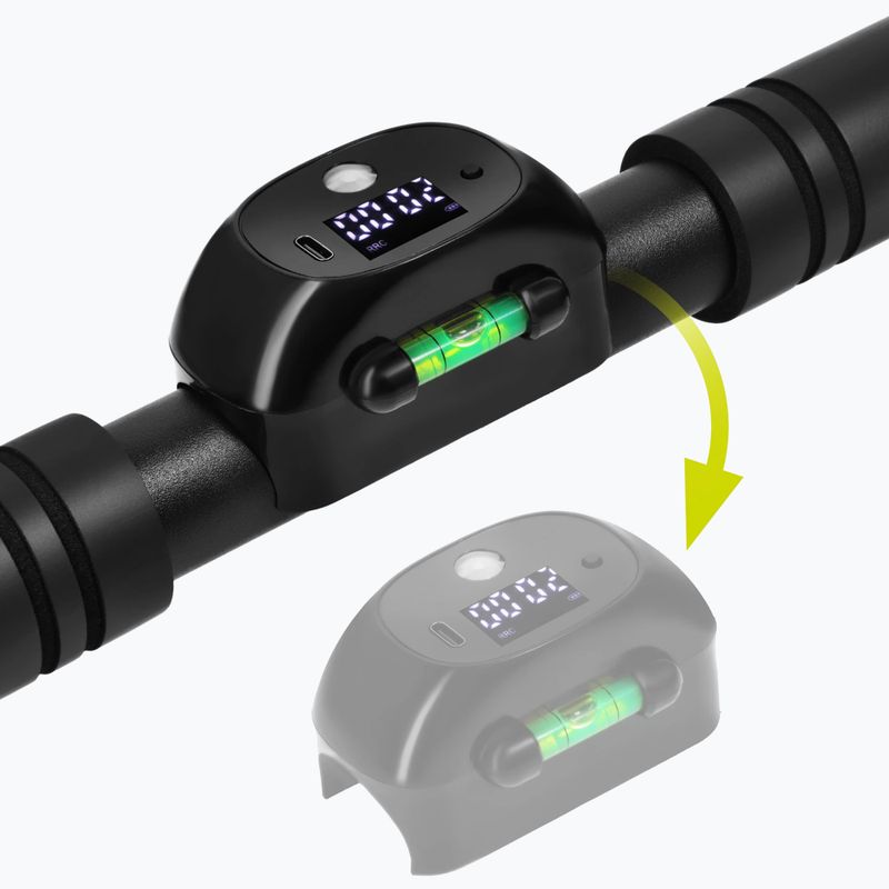 Prisitraukimų skersinis HMS DD500 black/red 5