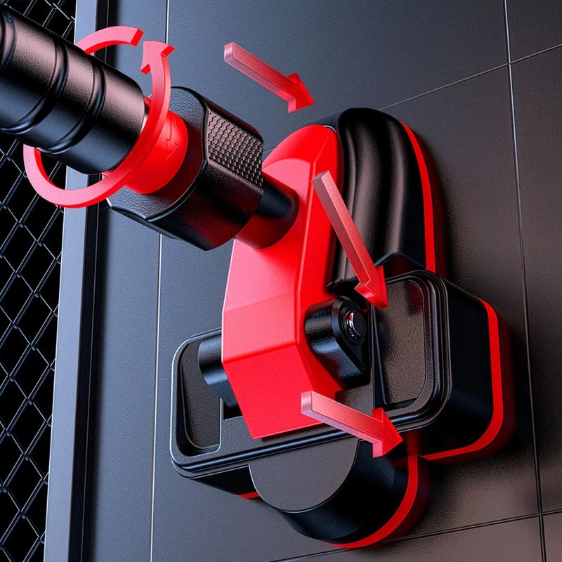 Prisitraukimų skersinis HMS DD500 black/red 9