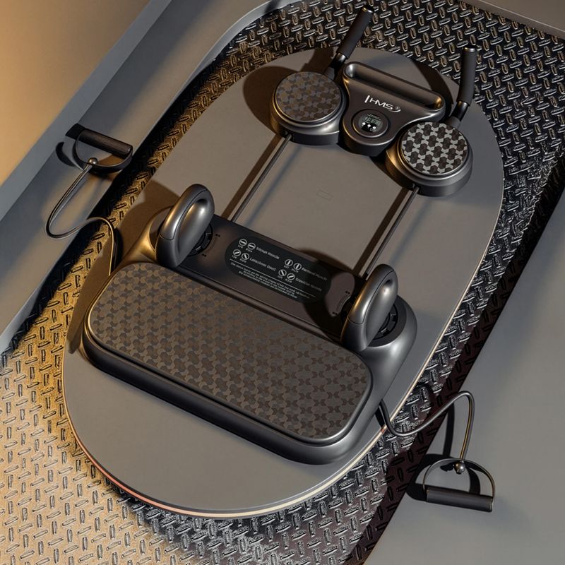 Daugiafunkcė treniruočių platforma su lynais HMS DBP01 black 4