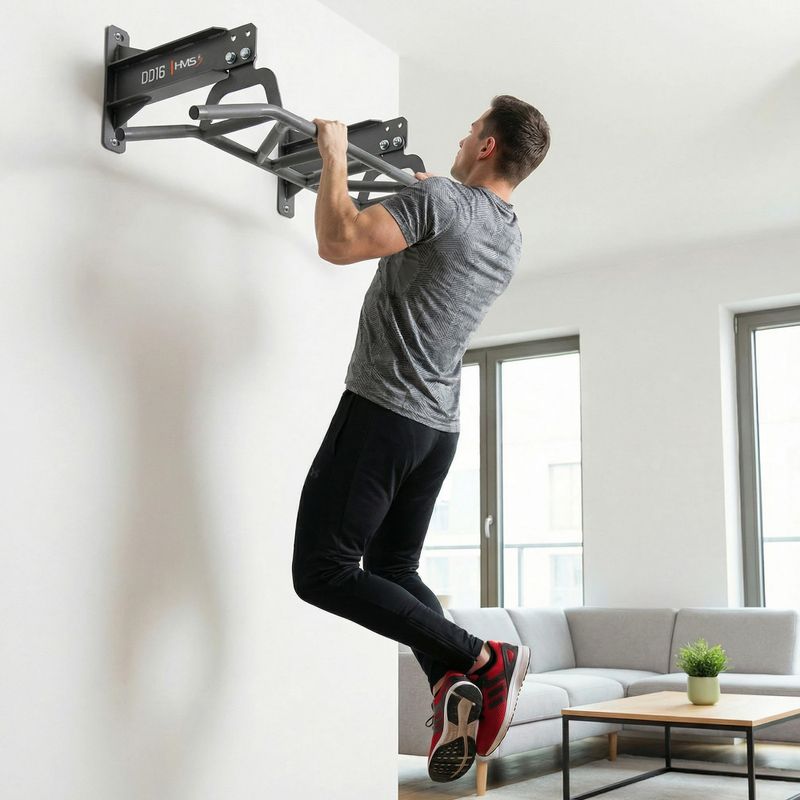 Prisitraukimų skersinis HMS DD16 black 4