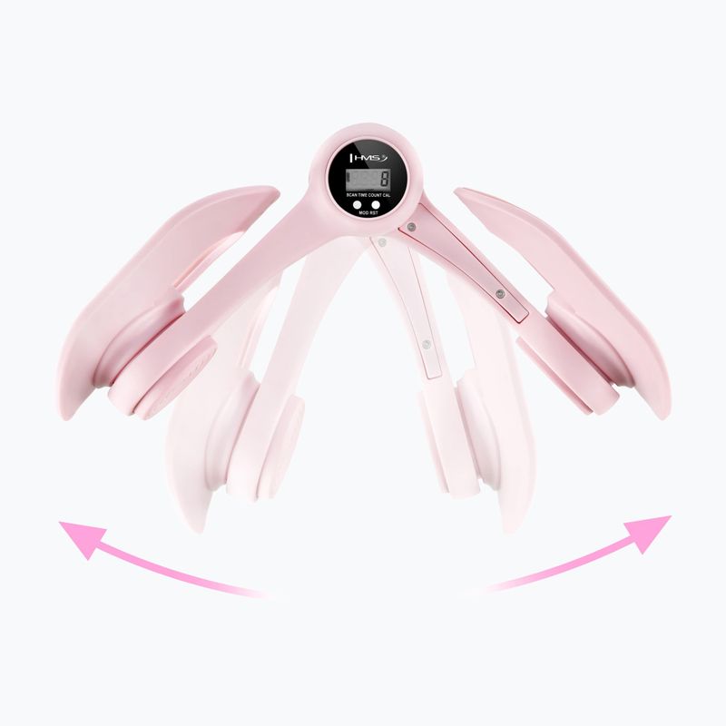 Treniruoklių segtukas HMS TM02 with counter TPE pink 4