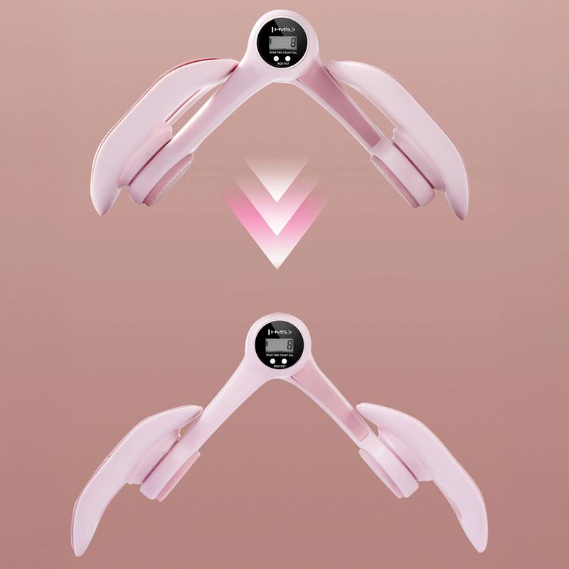 Treniruoklių segtukas HMS TM02 with counter TPE pink 5