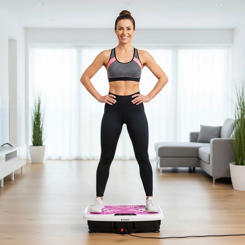 Vibracinė platforma HMS SVP45 pink 12