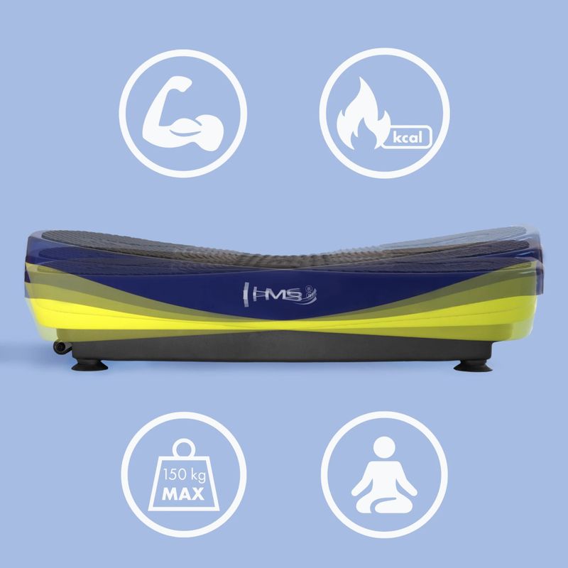 Vibracinė platforma HMS SVP11 dark blue/lime 4