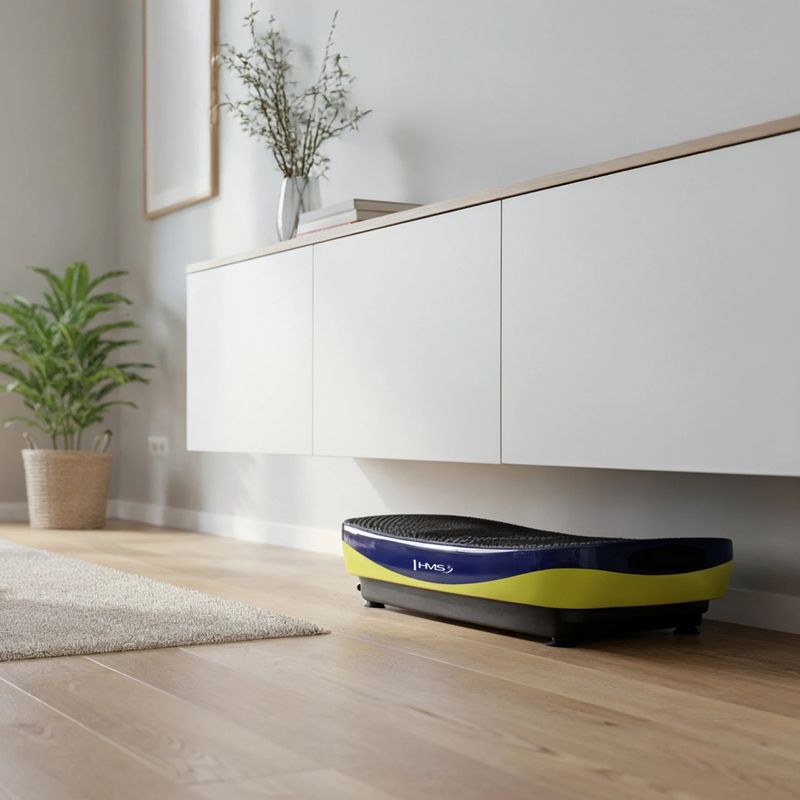 Vibracinė platforma HMS SVP11 dark blue/lime 9