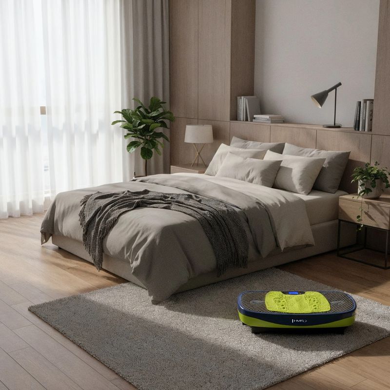 Vibracinė platforma HMS SVP11 dark blue/lime 10
