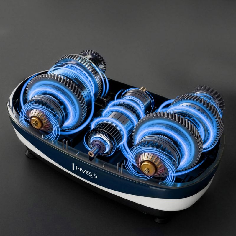 Vibracinė platforma HMS SVP13 navy blue 8