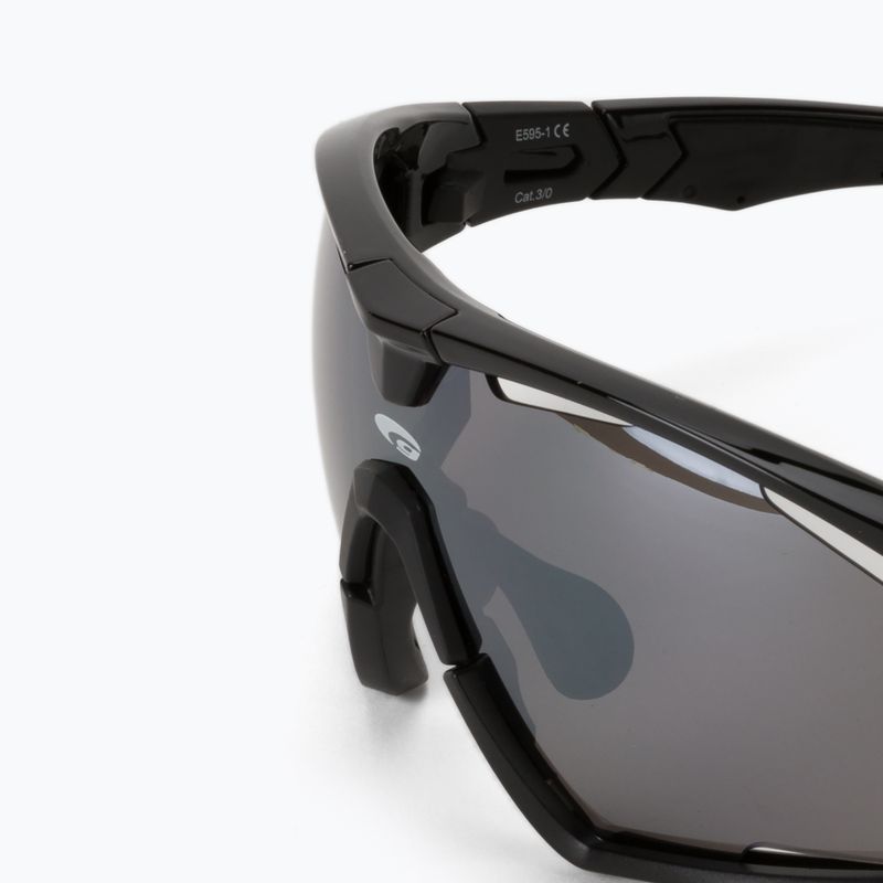 GOG dviratininkų akiniai Viper black/smoke E595-1 6