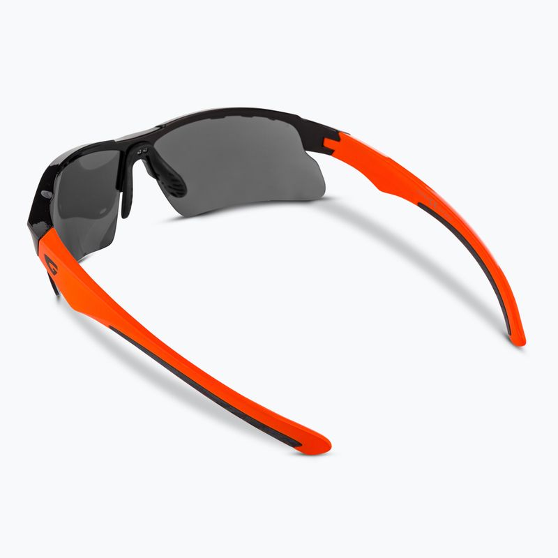 Akiniai nuo saulės GOG Faun black/orange/flash mirror 3